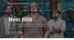 Desktop Screenshot of brookshubbardmusic.com